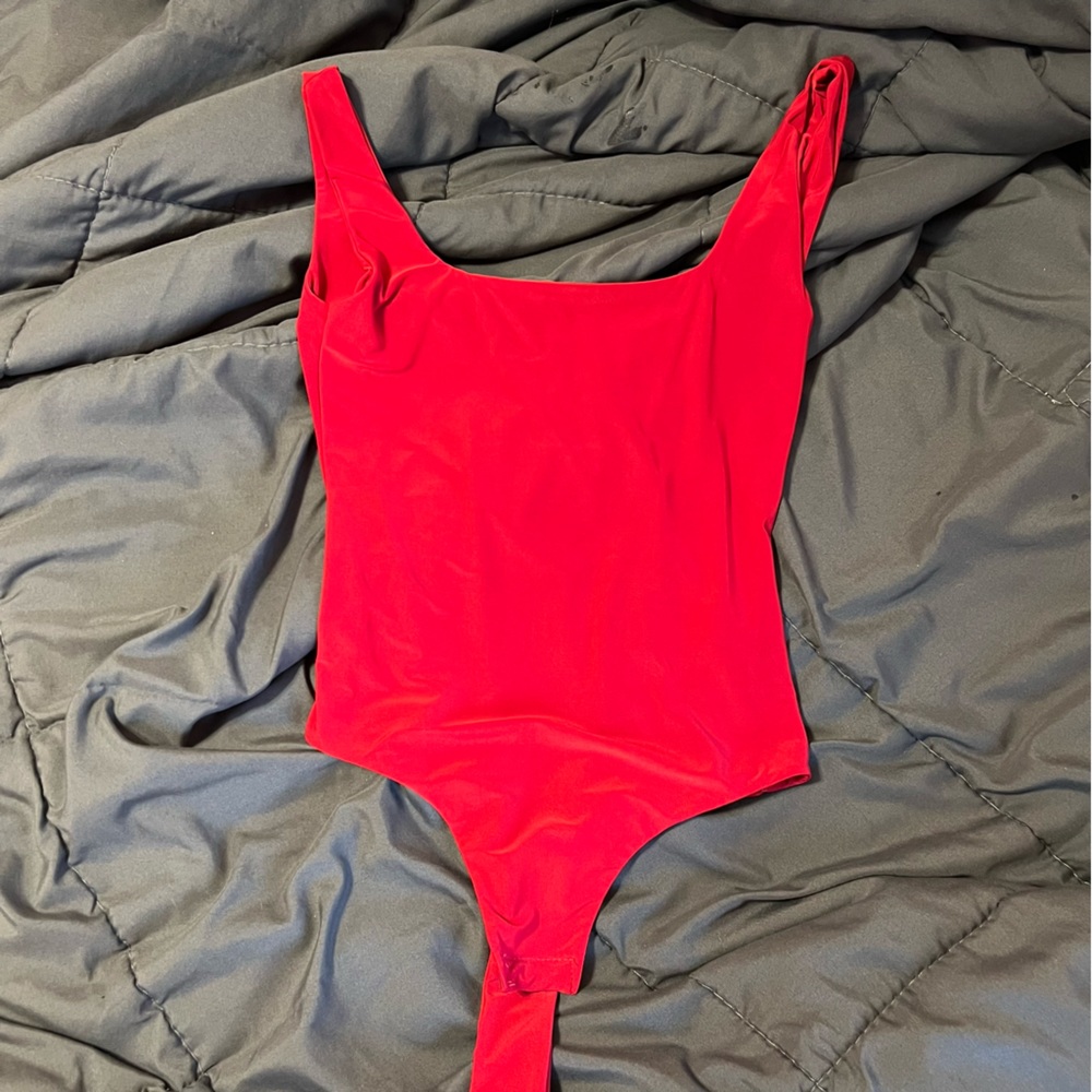 NWOT red bodysuit